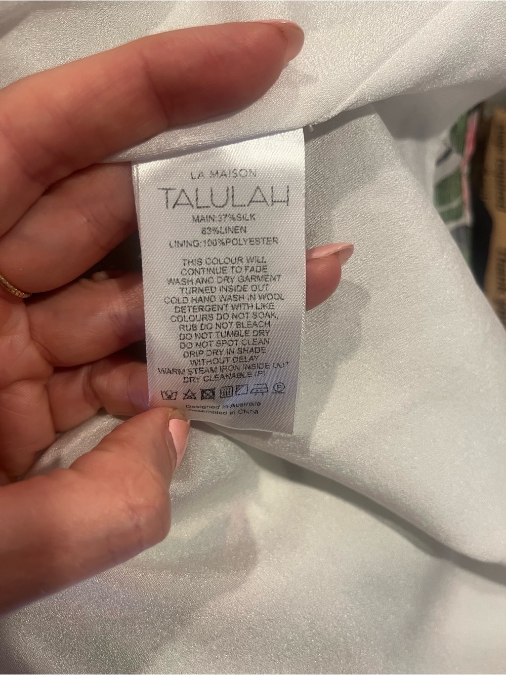 Talulah One-Shoulder Floral Mini Dress- extra small - Picture 9 of 9